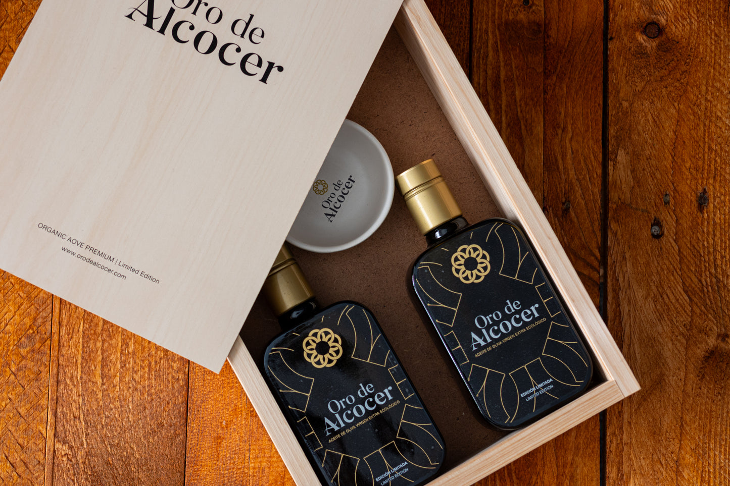 Estuche Premium Oro de Alcocer con Cuenco artesanal